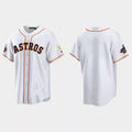 Custom White 2023 HOU Baseball Shirt Top