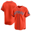 Custom Orange HOU Baseball Shirt Top