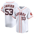 Custom #53 White HOU Baseball Shirt Top
