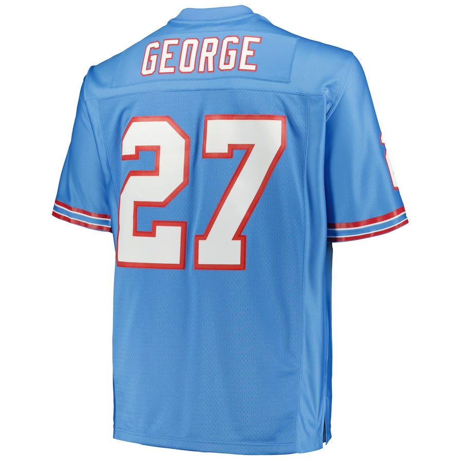 Custom #27 Light Blue 1997 Football Shirt Top