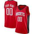 Custom #21 Red 2020 HOU Basketball Shirt Top