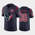 Custom Navy HOU Football Shirt Top