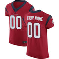 Custom Red HOU Football Shirt Top