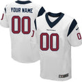 Custom White HOU Football Shirt Top