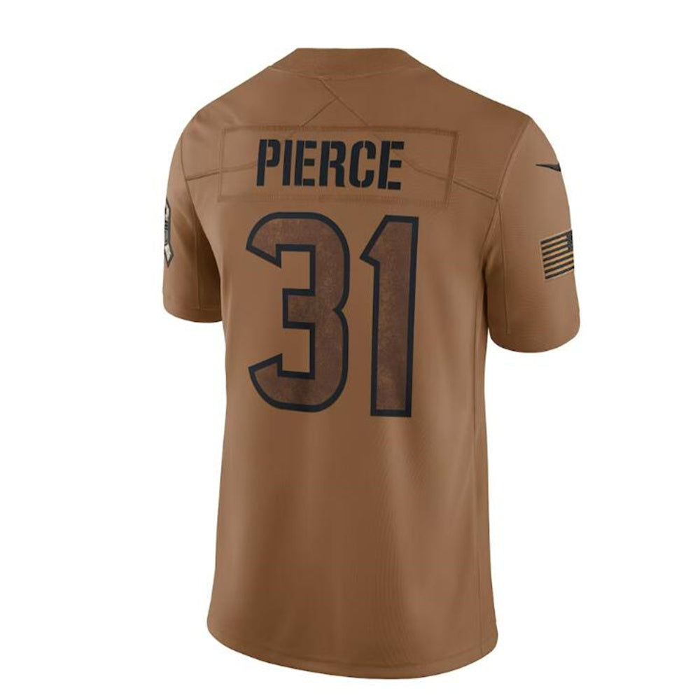 Custom #31 Brown 2023 HOU Football Shirt Top
