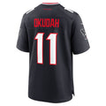 Custom #11 Navy HOU Football Shirt Top