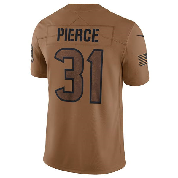 Custom #31 Brown HOU Football Shirt Top