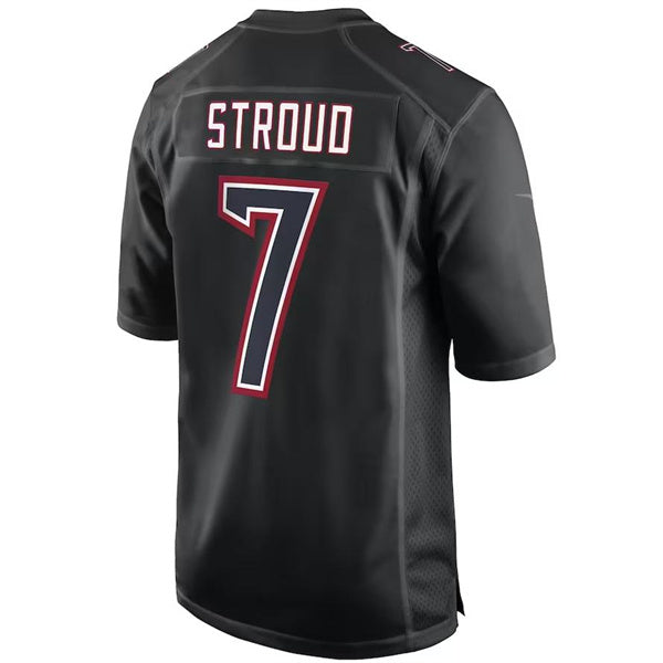 Custom #7 Navy HOU Football Shirt Top