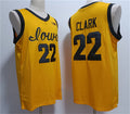 Custom #22 Yellow College Shirt Top