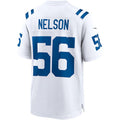 Custom #56 White IND Football Shirt Top