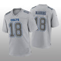 Custom #18 Gray IND Football Shirt Top