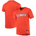 Custom Orange Baseball Shirt Top