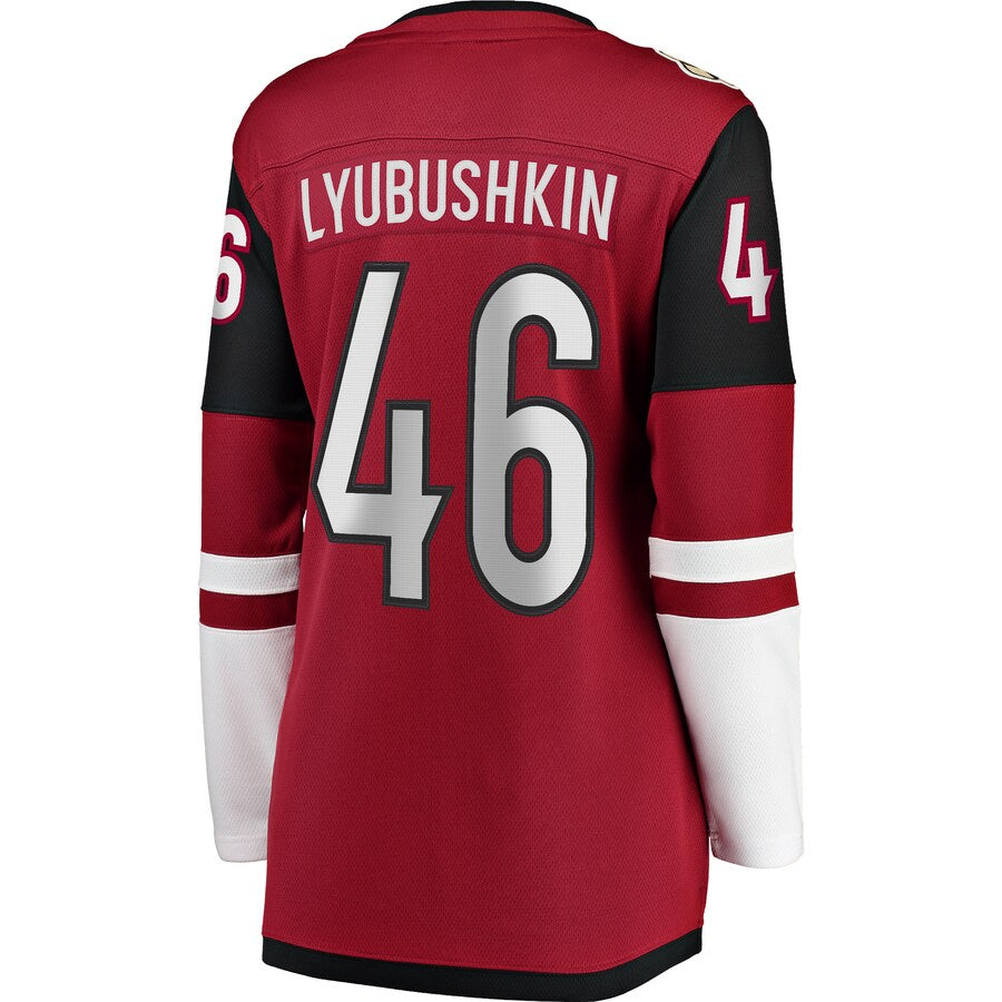 Custom #46 Garnet Hockey Shirt Top