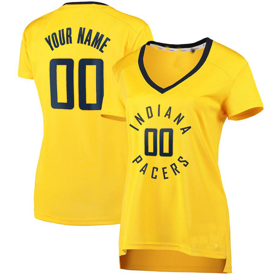 Custom Gold IND Basketball Shirt Top