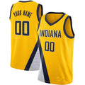 Custom #20 Yellow 2019 IND Basketball Shirt Top