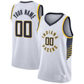 Custom #21 White 2020 IND Basketball Shirt Top