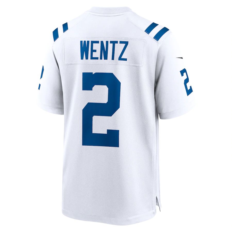 Custom #2 White IND Football Shirt Top