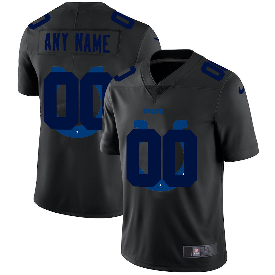 Custom Black IND Football Shirt Top