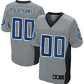 Custom Gray IND Football Shirt Top