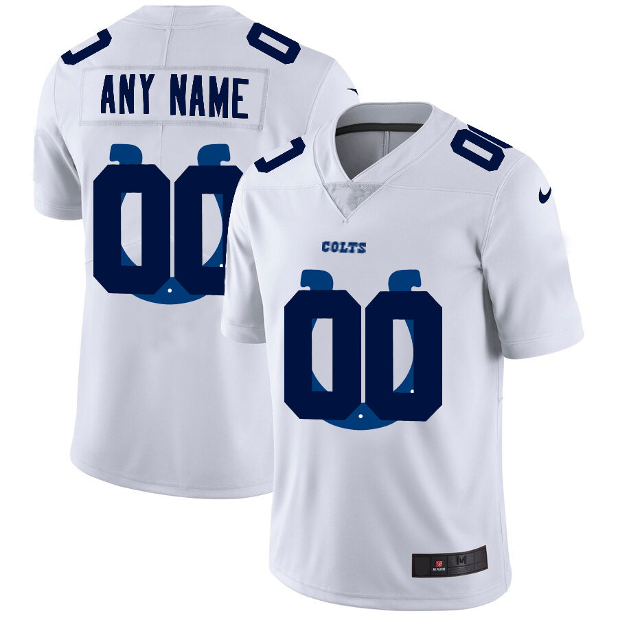 Custom White IND Football Shirt Top