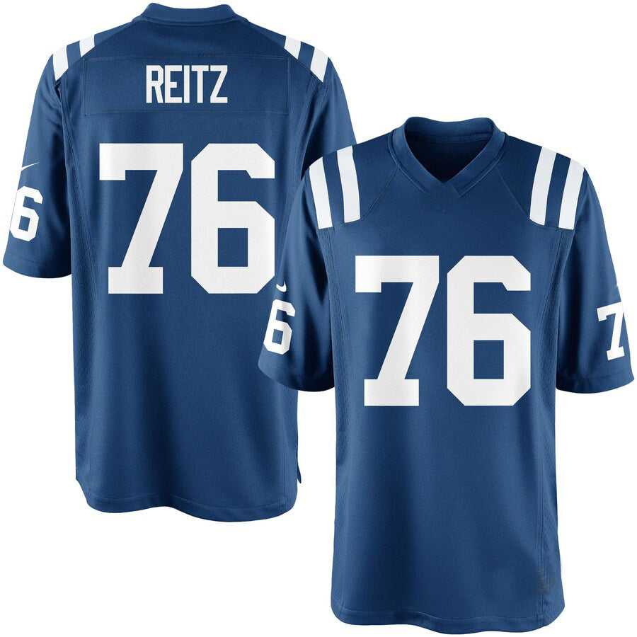 Custom #76 IND Football Shirt Top