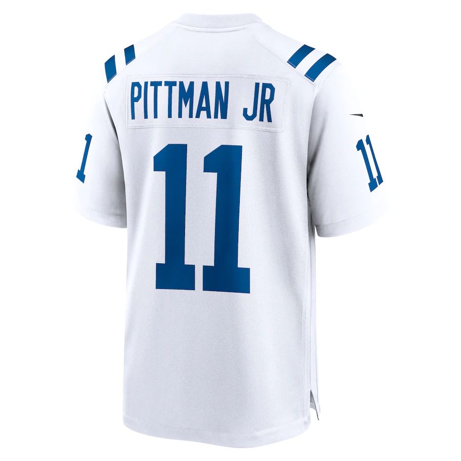 Custom #11 White IND Football Shirt Top