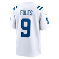 Custom #9 White IND Football Shirt Top