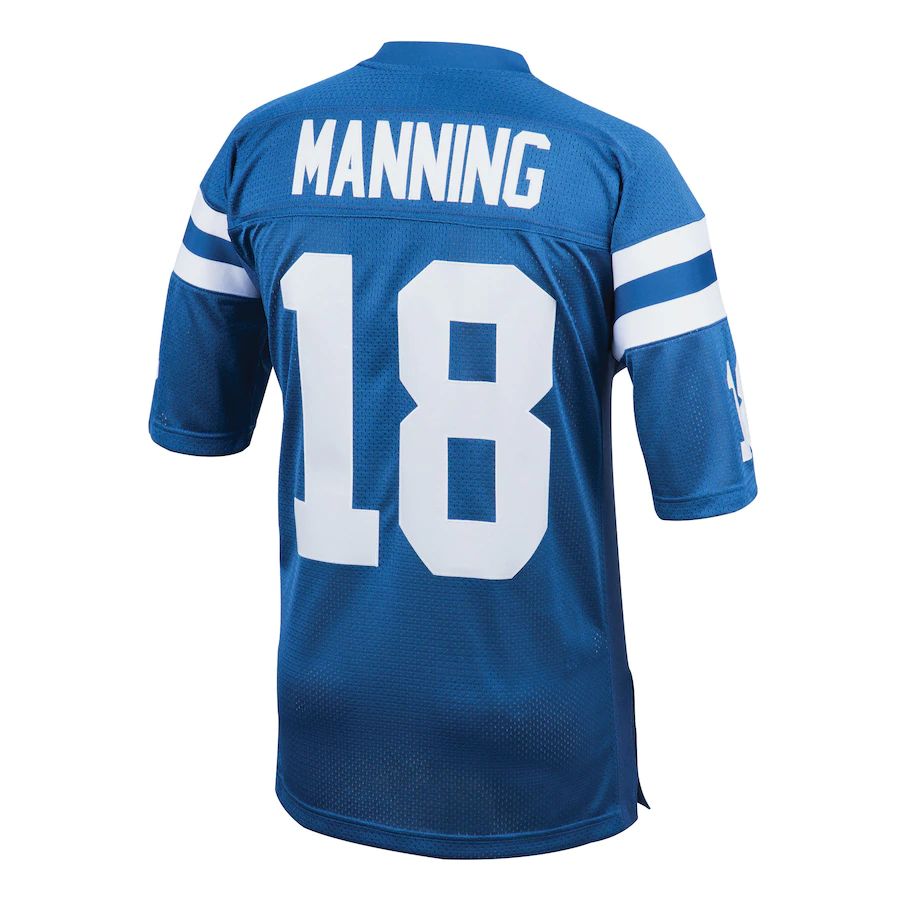 Custom #18 1998 Throwback IND Football Shirt Top