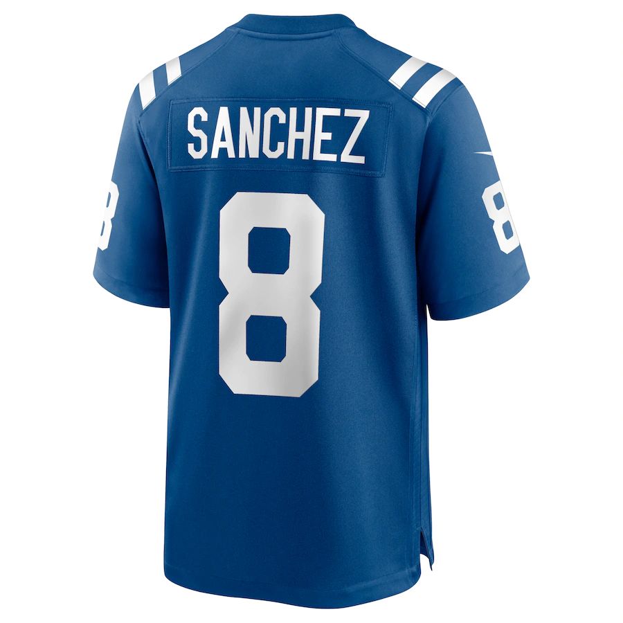 Custom #8 IND Football Shirt Top