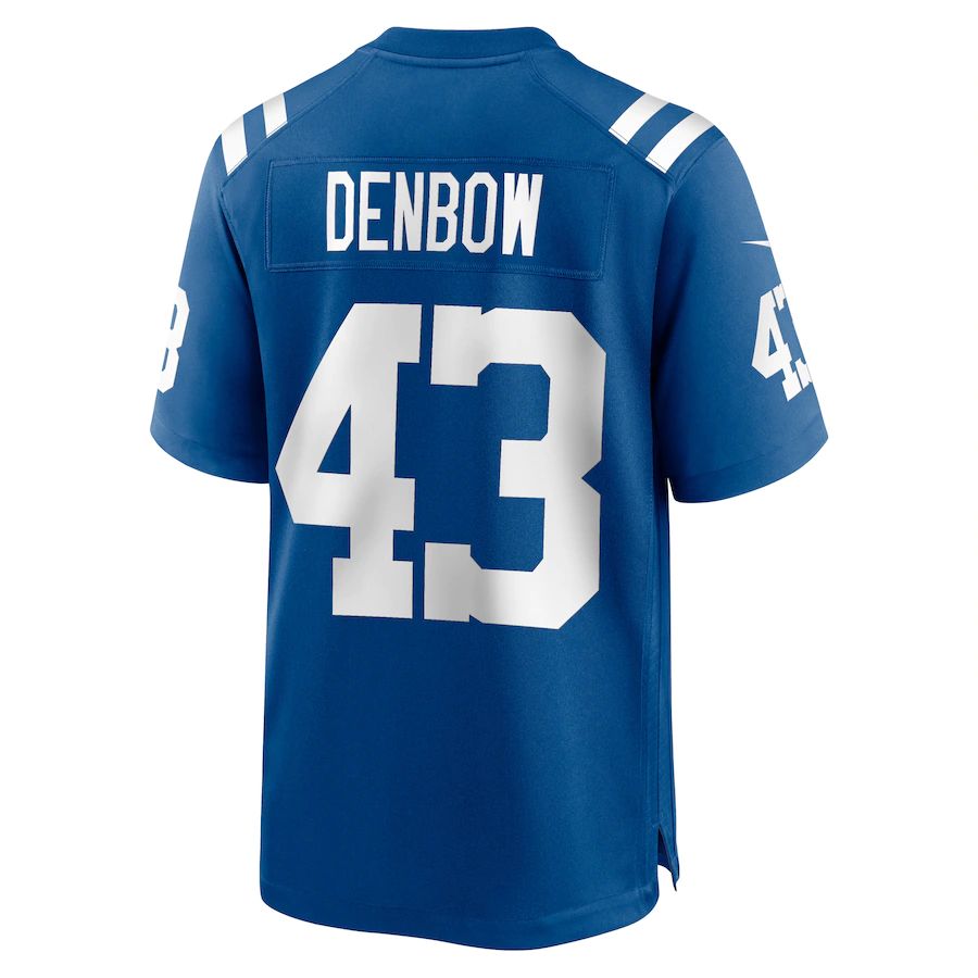 Custom #43 IND Football Shirt Top