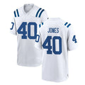 Custom #40 White IND Football Shirt Top