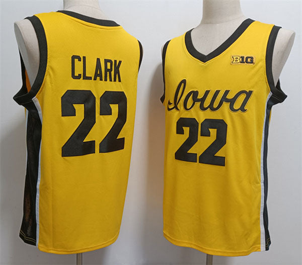 Custom #22 Yellow College Shirt Top