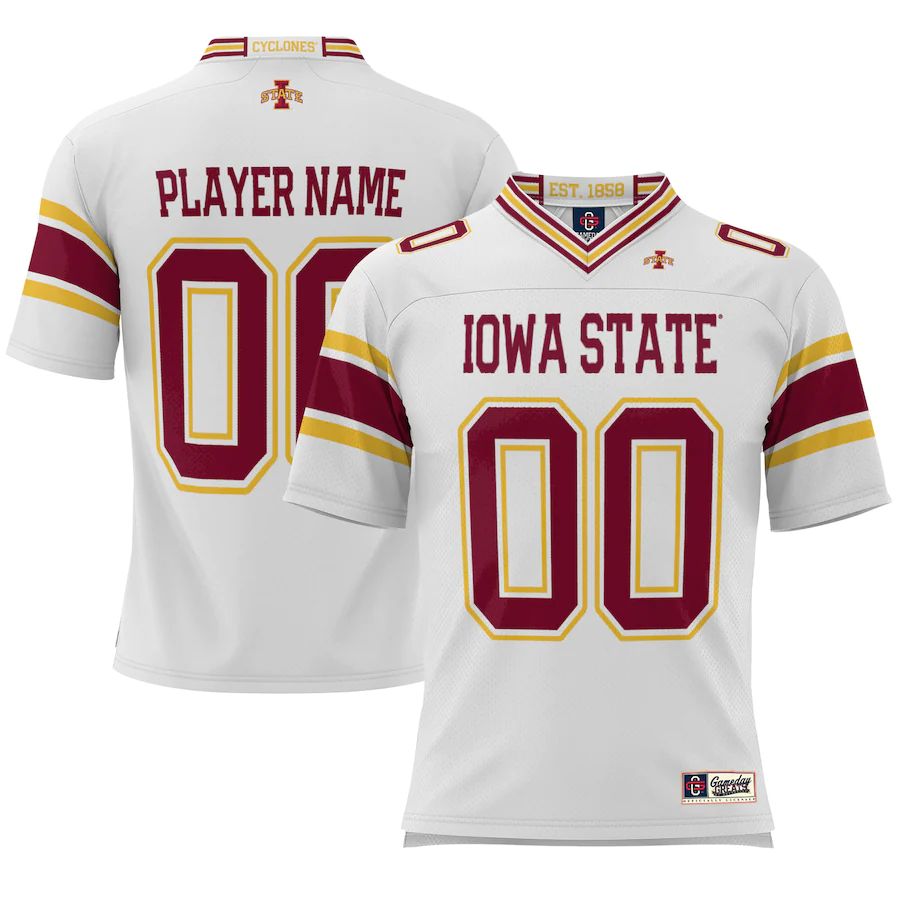 Custom White Football Shirt Top