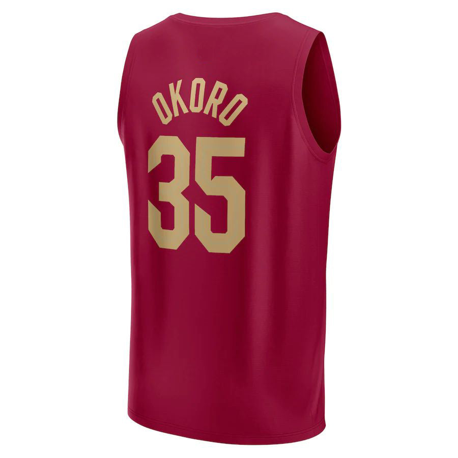 Custom #35 2022 CLE Basketball Shirt Top