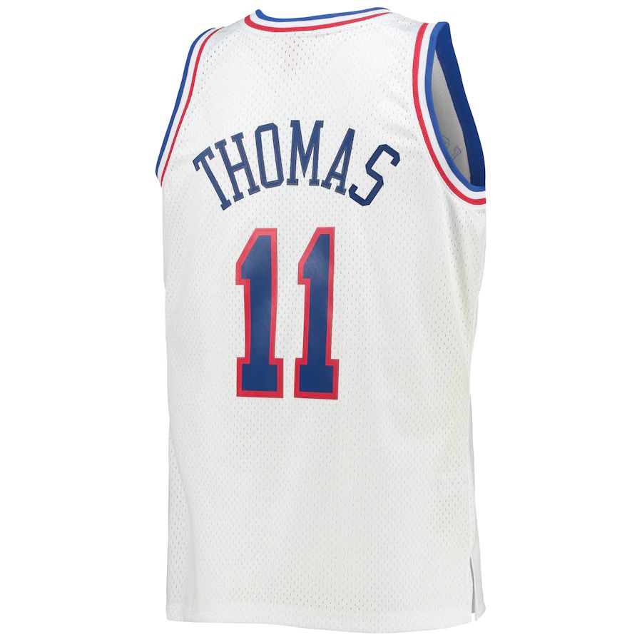 Custom #11 White 1992 Basketball Shirt Top