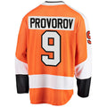 Custom #9 Orange PHI Hockey Shirt Top