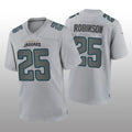 Custom #25 Gray JAX Football Shirt Top