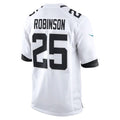 Custom #25 White JAX Football Shirt Top