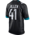 Custom #41 Black JAX Football Shirt Top