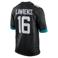 Custom #16 Black JAX Football Shirt Top