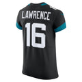 Custom #16 Black JAX Football Shirt Top