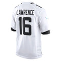 Custom #16 White JAX Football Shirt Top