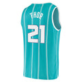 Custom #21 Teal 2021 CHA Basketball Shirt Top