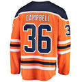 Custom #36 Orange EDM Hockey Shirt Top