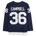 Custom #36 Navy 2022 TOR Hockey Shirt Top