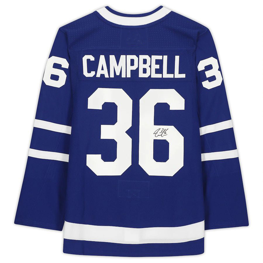 Custom #36 Blue TOR Hockey Shirt Top