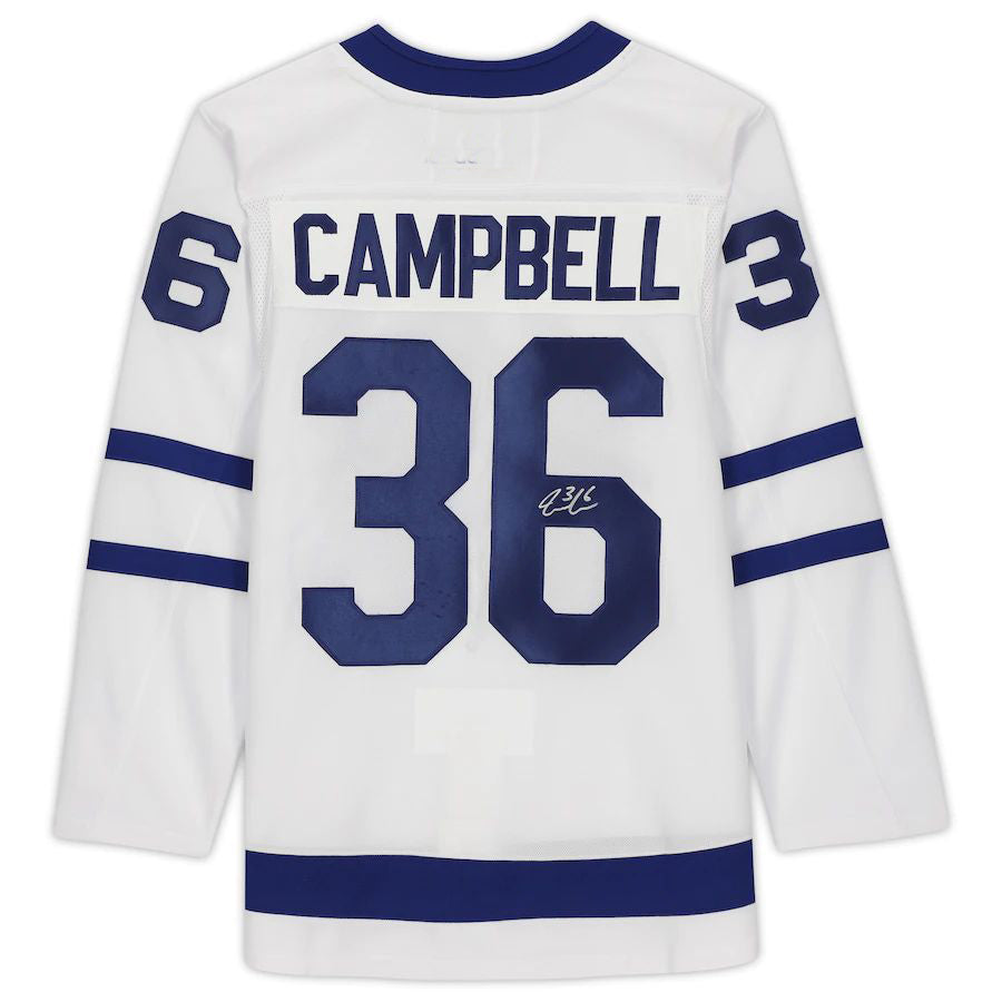 Custom #36 White TOR Hockey Shirt Top
