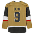 Custom #9 Gold VGK Hockey Shirt Top