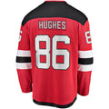 Custom #86 Red NJD Hockey Shirt Top