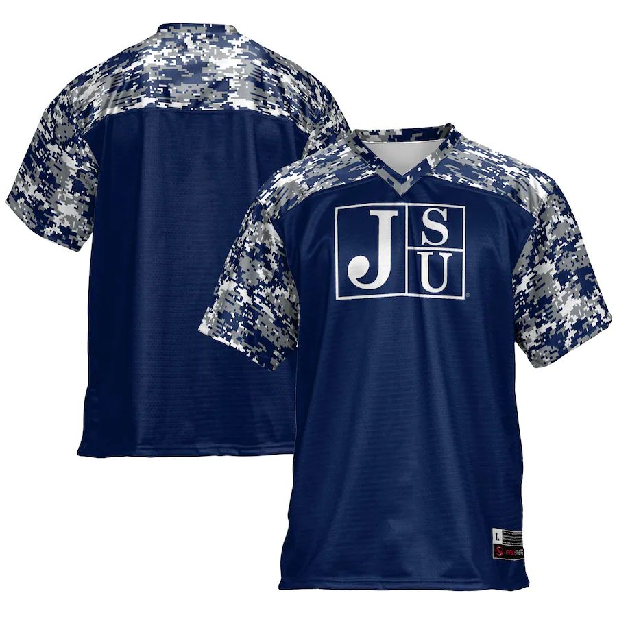 Custom Navy Football Shirt Top